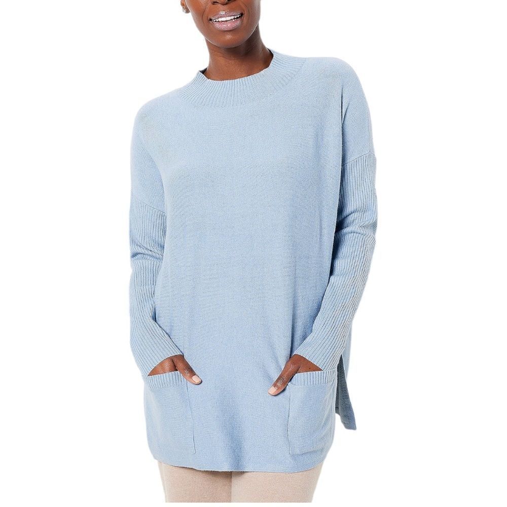 Modern Soul Comfort Yarn Mock Neck Sweater